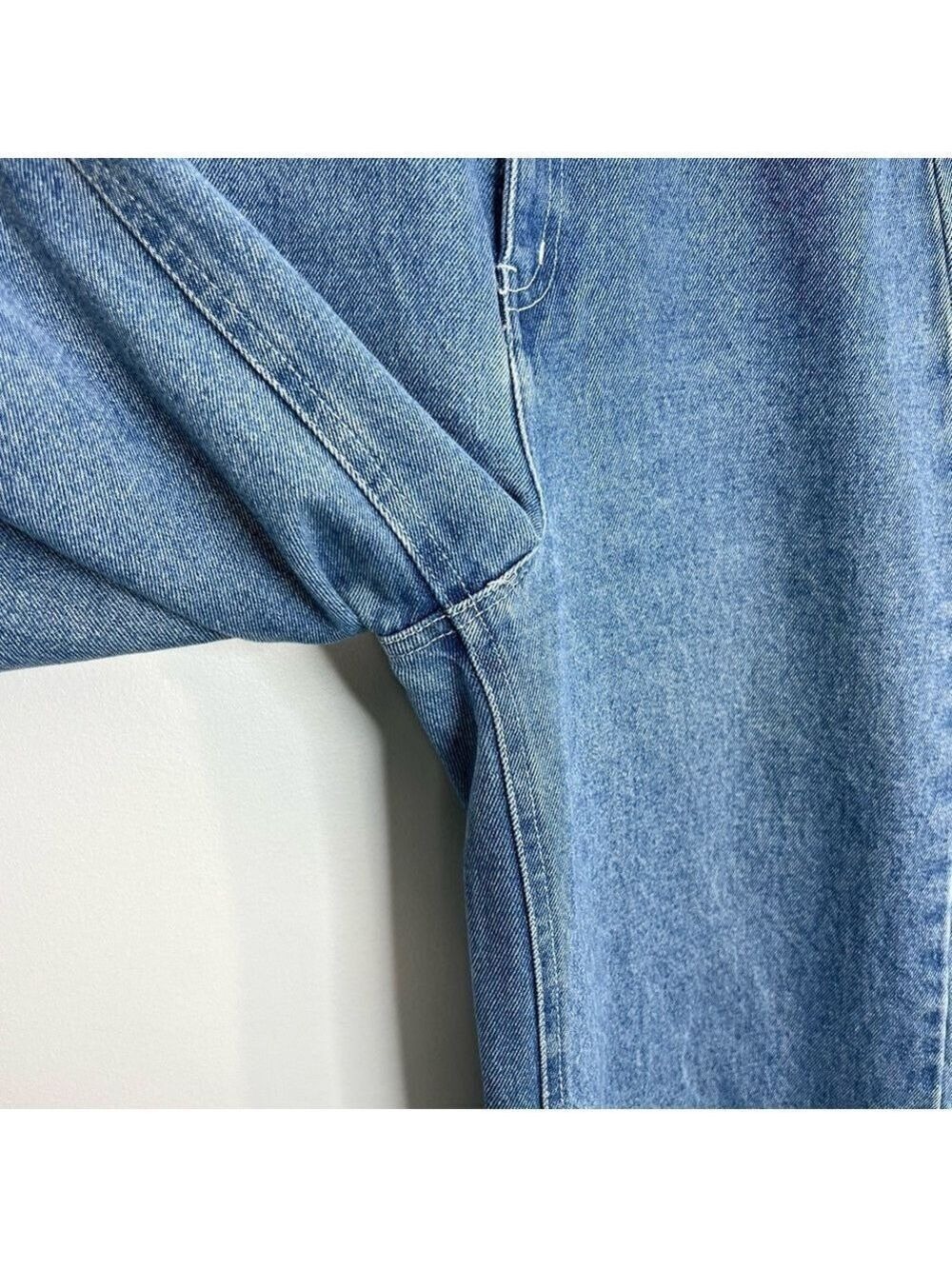Simons TWIK R&B fit wide leg organic cotton jeans 28 - Picture 8 of 11